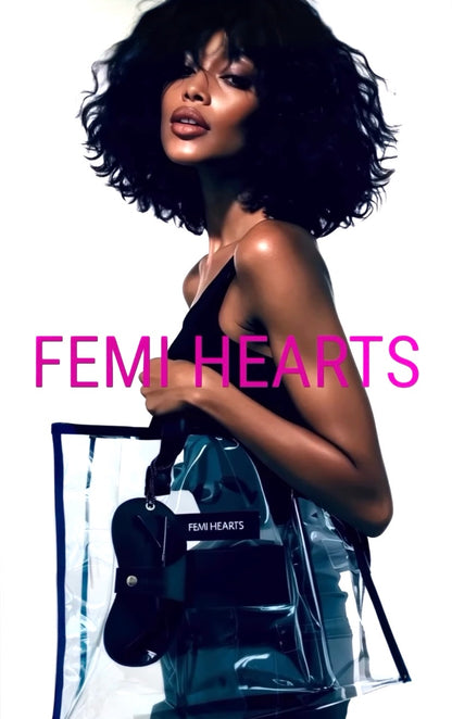 Tote bag Fluor Hearts