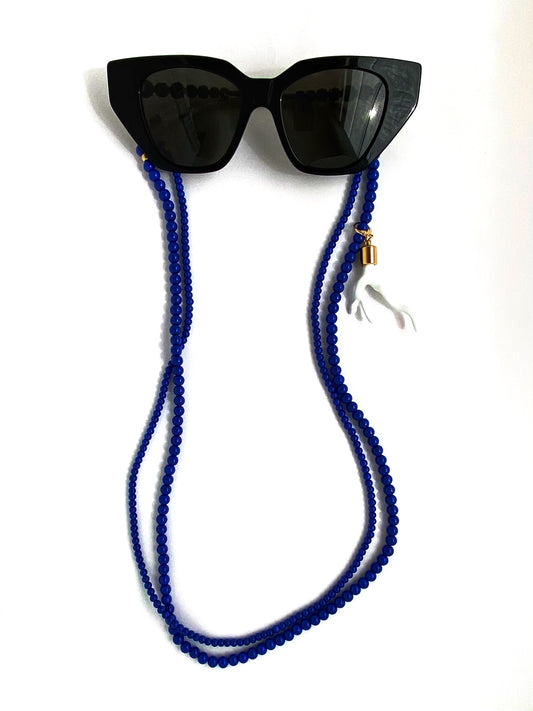 Corrente de Óculos Coral - Navy Blue